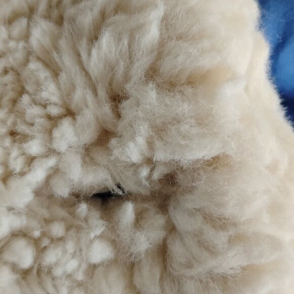 Anthropologie Hei Hei white teddy coat warm and cozy size XL - Picture 11 of 11